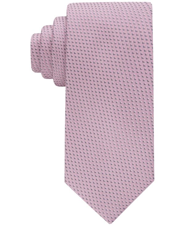 yz JoNC Y lN^C ANZT[ Men's Micro-Diamond Tie Pink