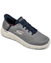 【送料無料】 スケッチャーズ メンズ スニーカー シューズ Men's GO WALK FLEX Casual Walking Sneakers from Finish Line Gray Navy