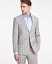 ̵ Х󥯥饤  㥱åȡ֥륾  Men's Slim-Fit Wool Blend Stretch Plaid Suit Separate Jacket Tan Plaid