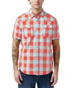 ルイヴィトン 【送料無料】 バッファロー・デイビッド・ビトン メンズ シャツ トップス Men's Saturo Short-Sleeve Shirt Redwood