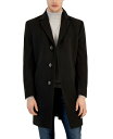 yz iEeBJ Y WPbgEu] AE^[ Men's Regular-Fit Camber Wool-Blend Overcoat Espresso