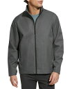 【送料無料】 ダナ キャラン ニューヨーク メンズ ジャケット・ブルゾン アウター Men's Storm Full-Zip Soft Shell Jacket Heather Grey