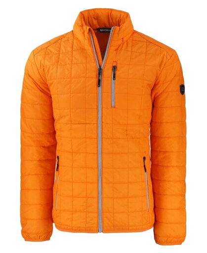 【送料無料】 カッターアンドバック メンズ ジャケット・ブルゾン ダウンジャケット アウター Rainier PrimaLoft Men's Big & Tall Eco Insulated Full Zip Puffer Jacket Satsuma 【送料無料】 カッターアンドバック メンズ ジャケット・ブルゾン ダウンジャケット アウター Rainier PrimaLoft Men's Big & Tall Eco Insulated Full Zip Puffer Jacket Satsuma