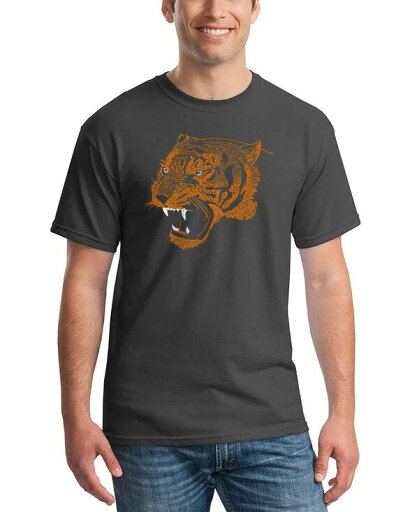 【送料無料】 エルエーポップアート メンズ Tシャツ トップス Men's Beast Mode Word Art T-shirt Gray 【送料無料】 エルエーポップアート メンズ Tシャツ トップス Men's Beast Mode Word Art T-shirt Gray