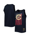 【送料無料】 ミッチェル&ネス メンズ タンクトップ トップス Men's Navy Chicago Cubs Cooperstown Collection S...