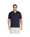 【送料無料】 ランズエンド メンズ ポロシャツ トップス Big & Tall Short Sleeve Super Soft Supima Polo Shir...
