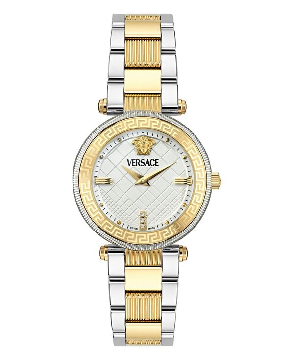 ■ブランド Versace (ヴェルサーチ)■商品名 Women's Swiss Two-Tone Stainless Steel Bracelet Watch 35mm■商品は海外よりお取り寄せの商品となりますので、お届けまで10日-14日前後お時間頂いております。 ■ブランド・商品・デザインによって大きな差異がある場合があります。 ■あくまで平均的なサイズ表ですので「目安」として参考にしてください。 ■お届けの商品は1枚目のお写真となります。色展開がある場合、2枚目以降は参考画像となる場合がございます。 ■只今、一部を除くすべて商品につきまして、期間限定で送料無料となります。 ※沖縄・離島・一部地域は追加送料(3,300円)が掛かります。