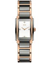 yz h fB[X rv ANZT[ Women's Swiss Automatic Integral Diamond Accent Two-Tone High Tech Ceramic & Stainless Steel Bracelet Watch 38mm No Color