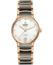 【送料無料】 ラド レディース 腕時計 アクセサリー Women's Swiss Automatic Centrix Diamond Accent Black ...