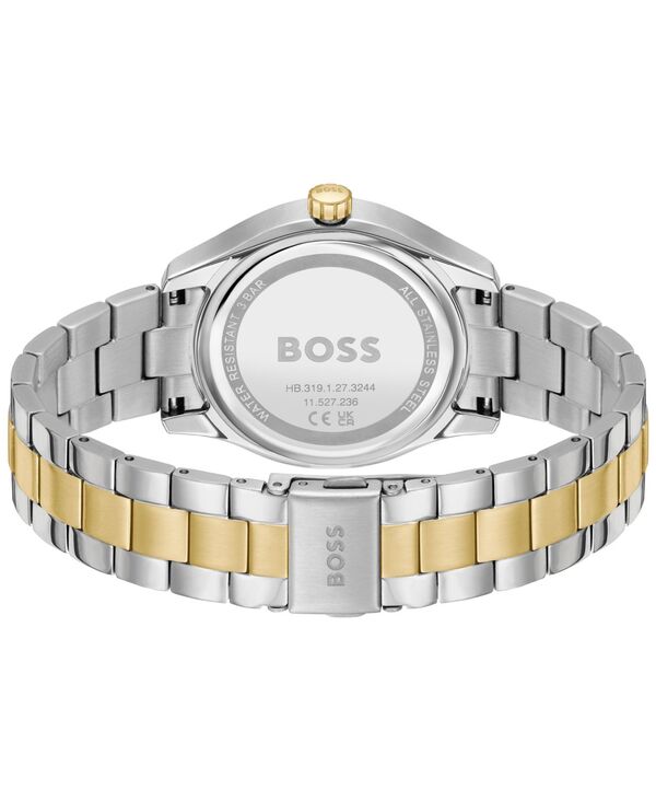 【送料無料】 ボス レディース 腕時計 アクセサリー Women's Lida Quartz Multifunction Two Tone Stainless Steel Watch 38mm Two-Tone Stainless Steel