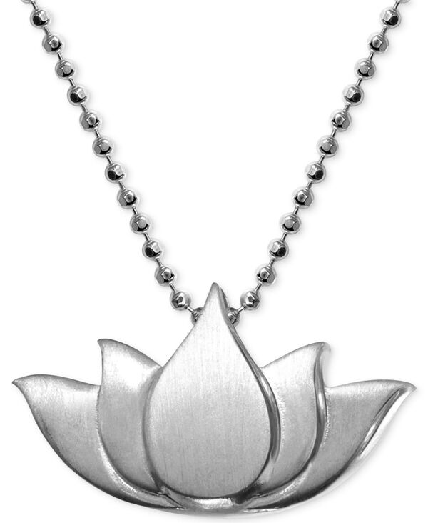 yz AbNX E[ fB[X lbNXE`[J[Ey_ggbv ANZT[ Little Faith Lotus Blossom Pendant Necklace in Sterling Silver Sterling Silver