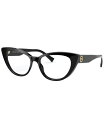 yz FT[` fB[X TOXEACEFA ANZT[ VE3286 Women's Cat Eye Eyeglasses Black