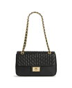 yz J[ K[tFh fB[X V_[obO obO Leather Convertible Chain Shoulder Bag Black/Gold