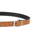 【送料無料】 カルバンクライン レディース ベルト アクセサリー Women's Embossed Casual Reversible Belt Cognac/...