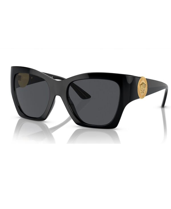ヴェルサーチ 【送料無料】 ヴェルサーチ レディース サングラス・アイウェア アクセサリー Women's Sunglasses VE4452 Black