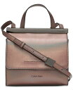 yz JoNC fB[X V_[obO obO Coral Chrome Flap Crossbody with Adjustable Strap Iridescent Gunmetal