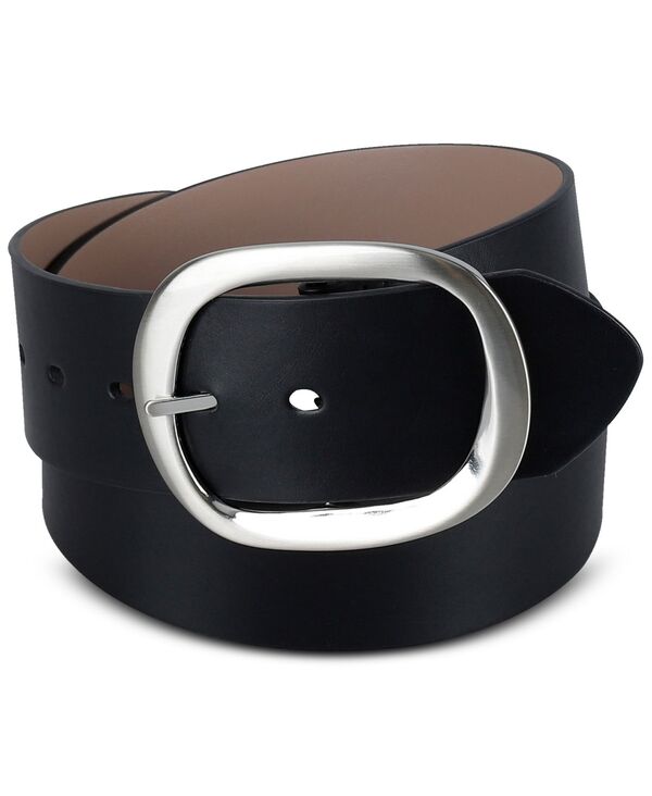 カルバンクライン ベルト（レディース） 【送料無料】 カルバンクライン レディース ベルト アクセサリー Women's Reversible Oversized Statement Buckle Belt Black/taupe