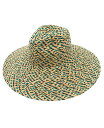 【送料無料】 ピーターグリム レディース 帽子 アクセサリー Inca Packable Raffia Sun Hat Brown