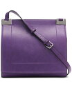 yz JoNC fB[X V_[obO obO Palm Double Compartment Flap Crossbody with Accordion Gusset Grape