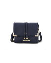 yz MKFRNV fB[X V_[obO obO Valeska Multi Compartment Cross body by Mia k Navy