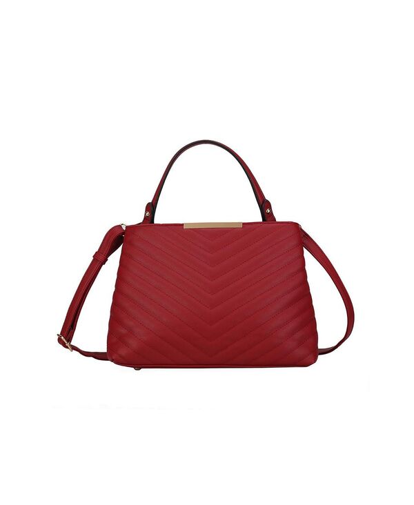 ハンドバッグ 【送料無料】 MKFコレクション レディース ハンドバッグ バッグ Dakota Satchel Handbag by Mia k. Red