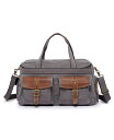 yz TSDuh fB[X {XgobO obO Turtle Ridge Canvas Duffel Bag Gray