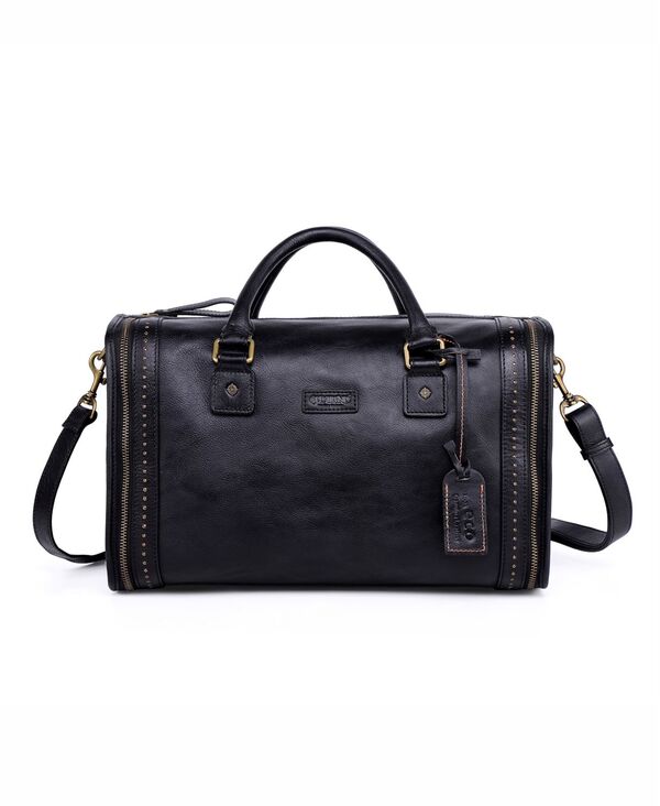 楽天ReVida 楽天市場店【送料無料】 オールドトレンド レディース ハンドバッグ バッグ Women's Genuine Leather Cambria Satchel Bag Black