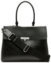 【送料無料】 カルバンクライン レディース トートバッグ バッグ Becky Turnlock Triple Compartment Convertible Tote Black/silver(4)