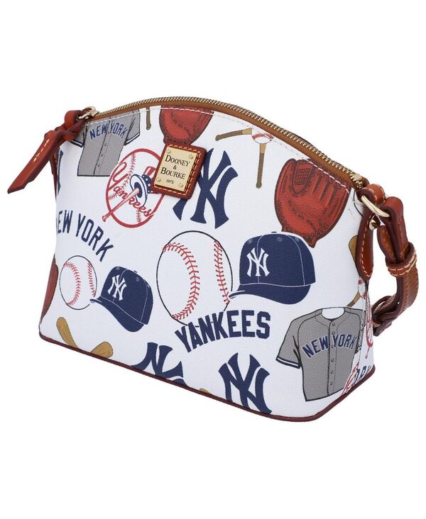 ニューヨークヤンキース 【送料無料】 ドーネイアンドバーク レディース クラッチバッグ バッグ Women's New York Yankees Gameday Suki Crossbody with Medium Wristlet White