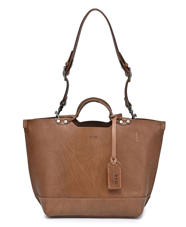 【送料無料】 オールドトレンド レディース トートバッグ バッグ Women 039 s Genuine Leather Gypsy Soul Tote Bag Taupe