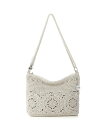 yz UTbN fB[X V_[obO obO Women's Lumi Crochet Convertible Crossbody Natural Medallion