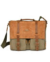 yz TSDuh fB[X V_[obO obO Valley Oak Canvas Messenger Bag Olive