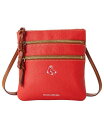 yz h[lCAho[N fB[X nhobO obO Women's Boston Red Sox Pebble Triple-Zip Core Crossbody Purse Red