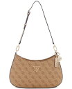 yz QX fB[X V_[obO obO Noelle Small Top Zip 4G Logo Monogram Shoulder Bag Latte Logo