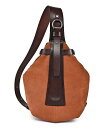 【送料無料】 オールドトレンド レディース ボディバッグ・ウエストポーチ バッグ Women's Genuine Leather Daisy Sling Bag Brown