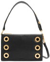 【送料無料】 ハミット レディース クラッチバッグ バッグ Montana Small Leather Clutch Black Bg/bg(4)