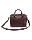 【送料無料】 オールドトレンド レディース ショルダーバッグ バッグ Women 039 s Genuine Leather Mini Trunk Crossbody Bag Rusty Red