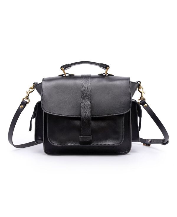 楽天ReVida 楽天市場店【送料無料】 オールドトレンド レディース ショルダーバッグ バッグ Women's Genuine Leather Valley Breeze Crossbody Bag Black