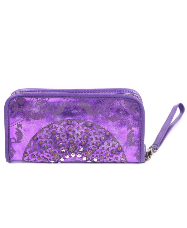 オールドトレンド レディース バッグ クラッチバッグ レザー OLD TREND Mola Leather Clutch Violet バイオレット(4)