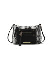 yz MKFRNV fB[X V_[obO obO Essie Snake embossed Cross body Bag by Mia K Black