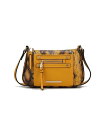 yz MKFRNV fB[X V_[obO obO Essie Snake embossed Cross body Bag by Mia K Mustard