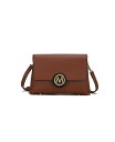 yz MKFRNV fB[X V_[obO obO Johanna Multi Compartment Cross body Bag by Mia K Brown black