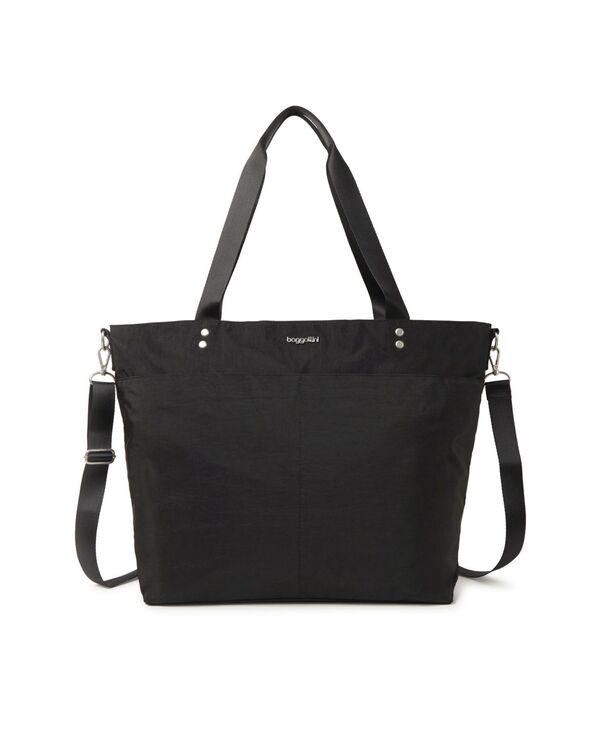 【送料無料】 バッガリーニ レディース トートバッグ バッグ Large Carryall Tote Black - Nylon