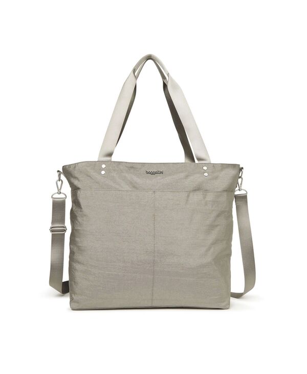 【送料無料】 バッガリーニ レディース トートバッグ バッグ Large Carryall Tote Sterling Shimmer - Nylon