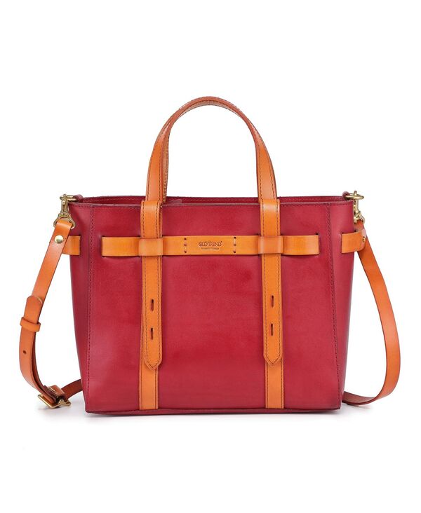 楽天ReVida 楽天市場店【送料無料】 オールドトレンド レディース トートバッグ バッグ Women's Genuine Leather Westland Minit Tote Bag Red