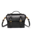 【送料無料】 オールドトレンド レディース ハンドバッグ バッグ Women 039 s Genuine Leather Focus Mini Satchel Bag Black