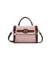 yz MKFRNV fB[X V_[obO obO Sabrina Color Block Shoulder Bag by Mia K Blush mauve