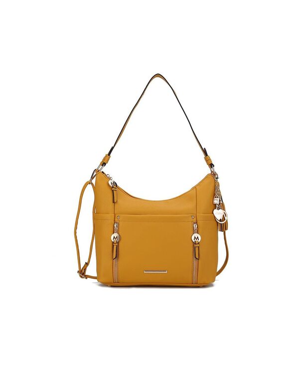 【送料無料】 MKFコレクション レディース ショルダーバッグ バッグ Ruby Women's Shoulder Bag by Mia K Yellow