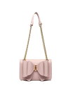 yz CNh[X fB[X V_[obO obO Jane Overlap Bow Crossbody Blush