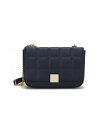 yz MKFRNV fB[X V_[obO obO Nyra quilted Women's Shoulder bag&nbsp;by Mia K Navy